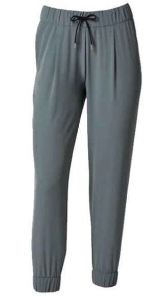 【KCM】Z-under-548-LG★展示品★【アンダーアーマー】レディース ウーブンロングパンツ 1346730 グレー系 サイズLG拍卖