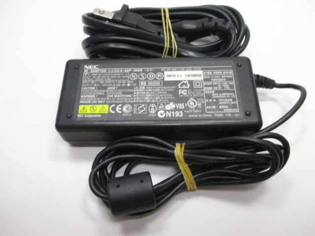 AD31911★NEC★ACアダプター★ADP-60DB PC-VP-WP17★保証付!即決!拍卖