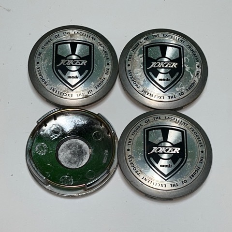 【K-699】 weds JOKER ジョーカー センターキャップ 63ミリ 4枚拍卖