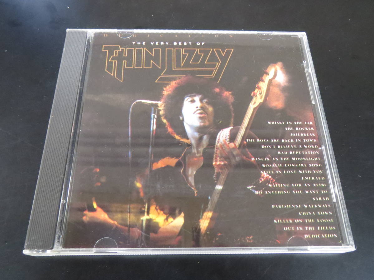 Thin Lizzy - Dedication: The Very Best of Thin Lizzy 輸入盤CD(イギリス(?) 848 192 2, 1991)拍卖