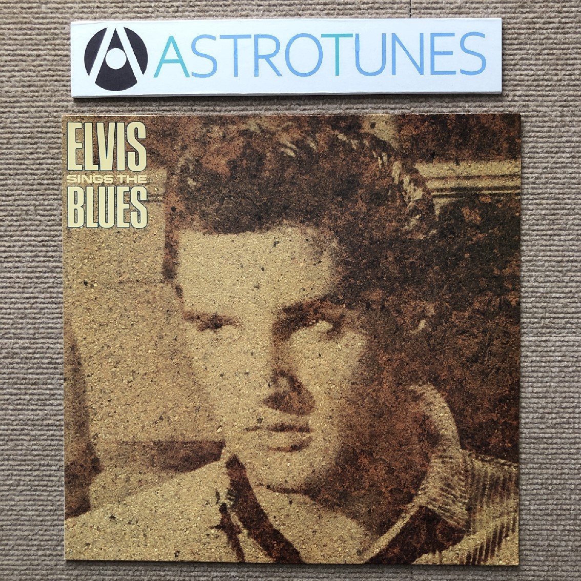 美盤 レア盤 エルヴィス・プレスリー Elvis Presley 1984年 LPレコード Elvis Sings The Blues ドイツ盤 オリジナル盤 Steamroller Blues拍卖