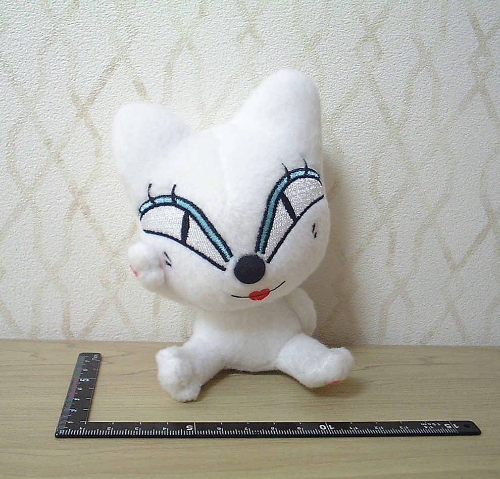 クロネコヤマト*ヤマト運輸*◇◆*「白猫ぬいぐるみ」*◆◇中古品*シロネコ*しろねこ*非売品*マスコット*ノベルティ拍卖