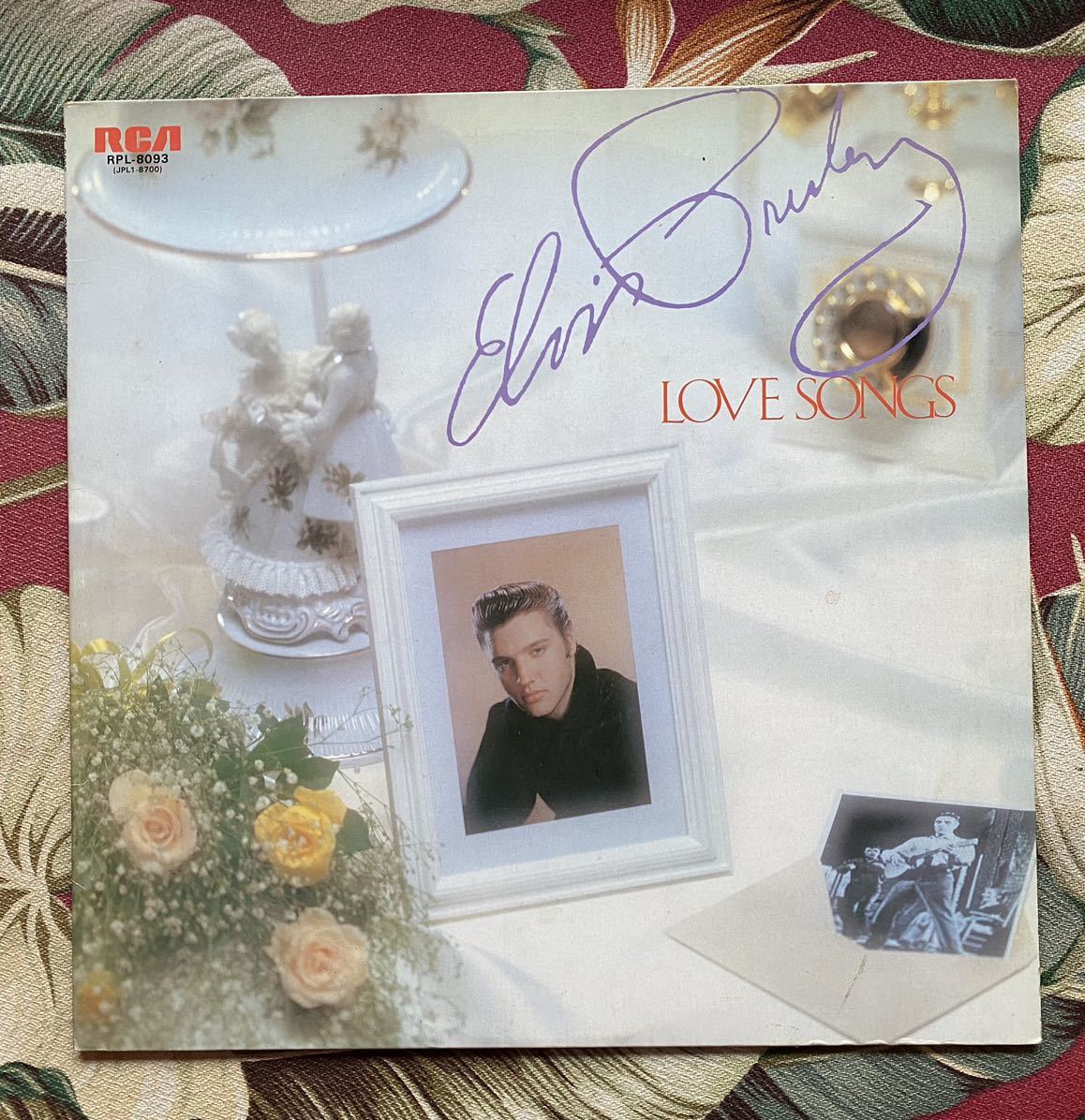 ELVIS PRESLEY 国内LP LOVE SONGS ..拍卖