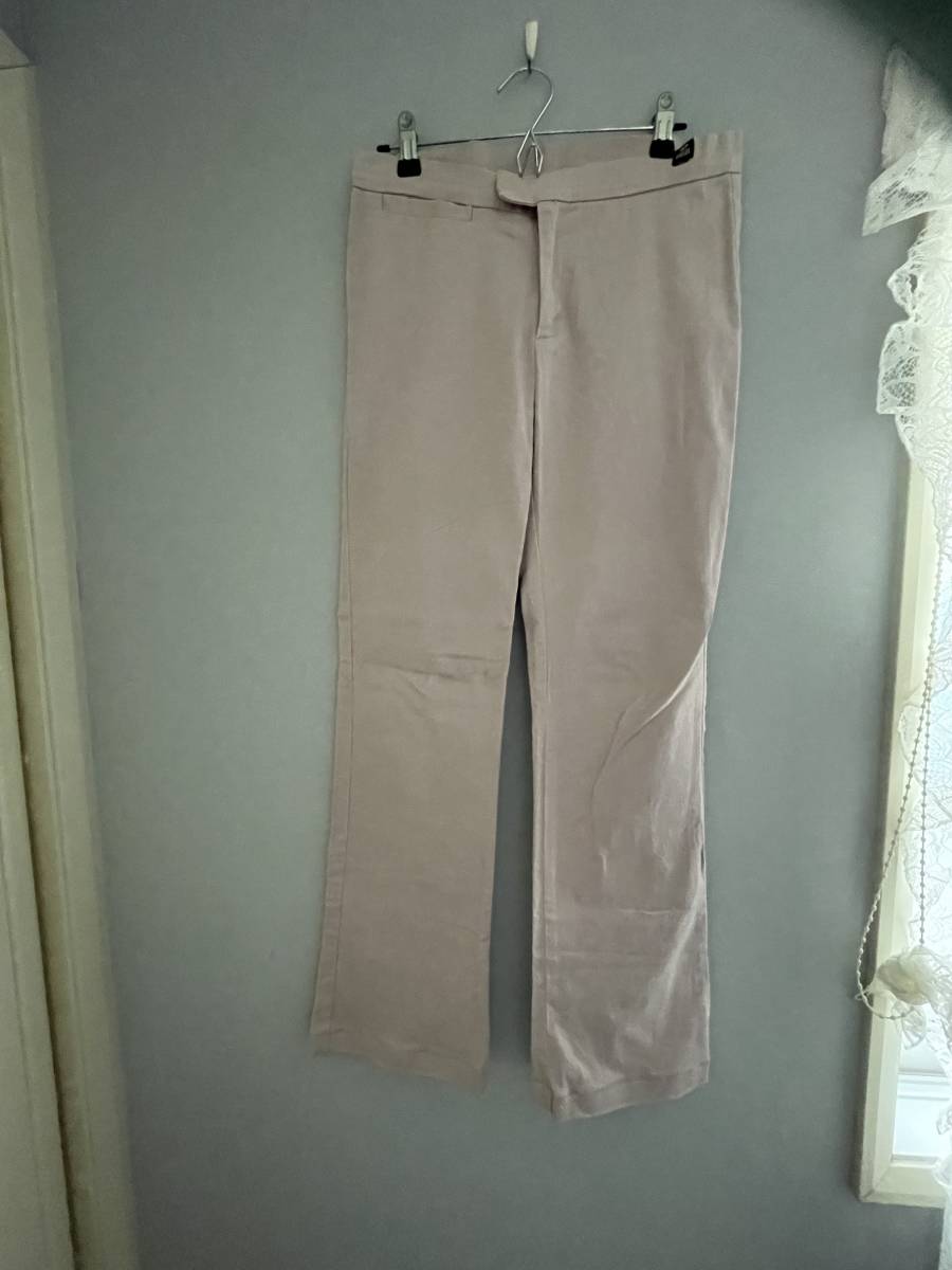 美品・DIESEL・レディース・パンツ・ブーツカットパンツ・綿パンツ・ストレッチ・薄いピンク系・サイズ26・580円拍卖