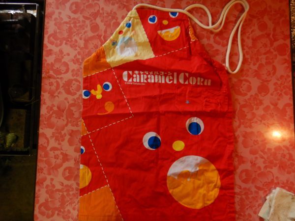 エプロン キャラメルコーン 子供用 小学高学年からW55H80CM 東鳩 TOHATO CARAMEL CORN JAPAN 2008 破れ拍卖
