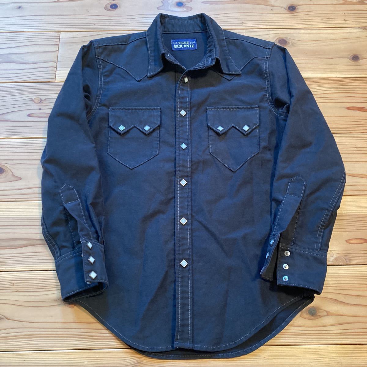 TIGRE BROCANTE ウエスタンシャツ  XS拍卖
