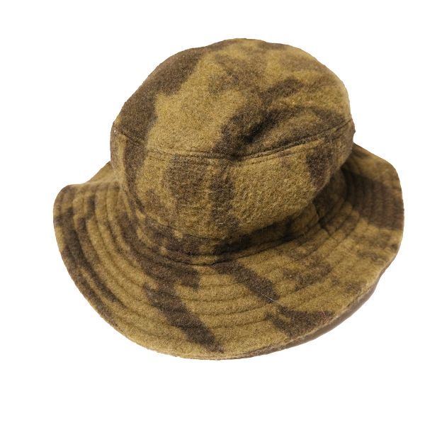 00's コロンビア Columbia ウール 迷彩 サファリハット (ONE SIZE) オリーブ×ブラウン系 00年代 旧タグ オールド 帽子 アウトド 2003年製拍卖