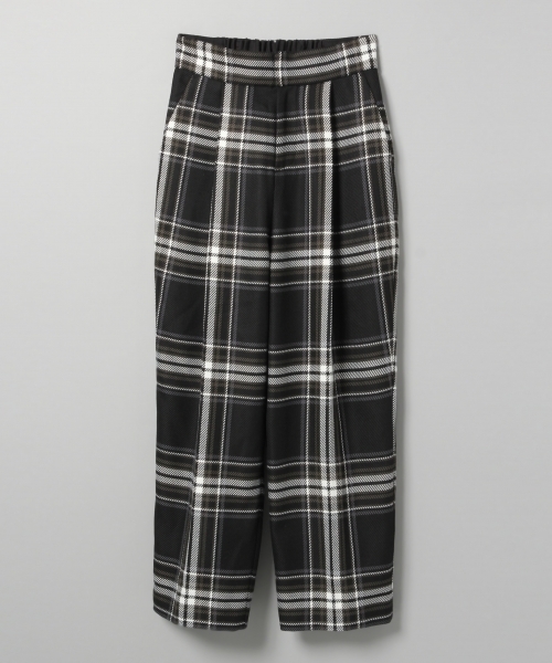 新品☆ジーナシスJEANASIS☆ワイドテーパードトラウザーパンツ拍卖