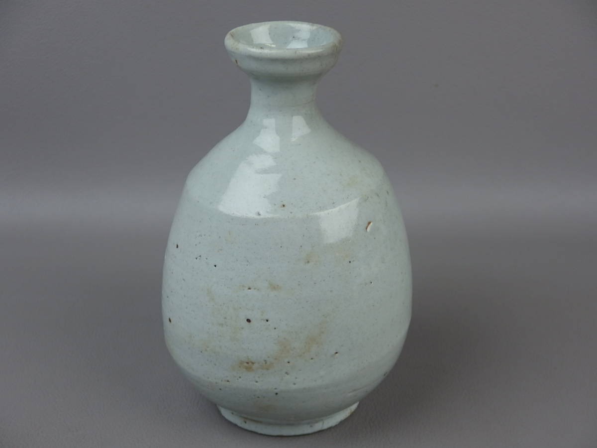【骨董・茶道具】★李朝★★白磁徳利 eh341sdl.8 酒器 花瓶 花道 華道拍卖