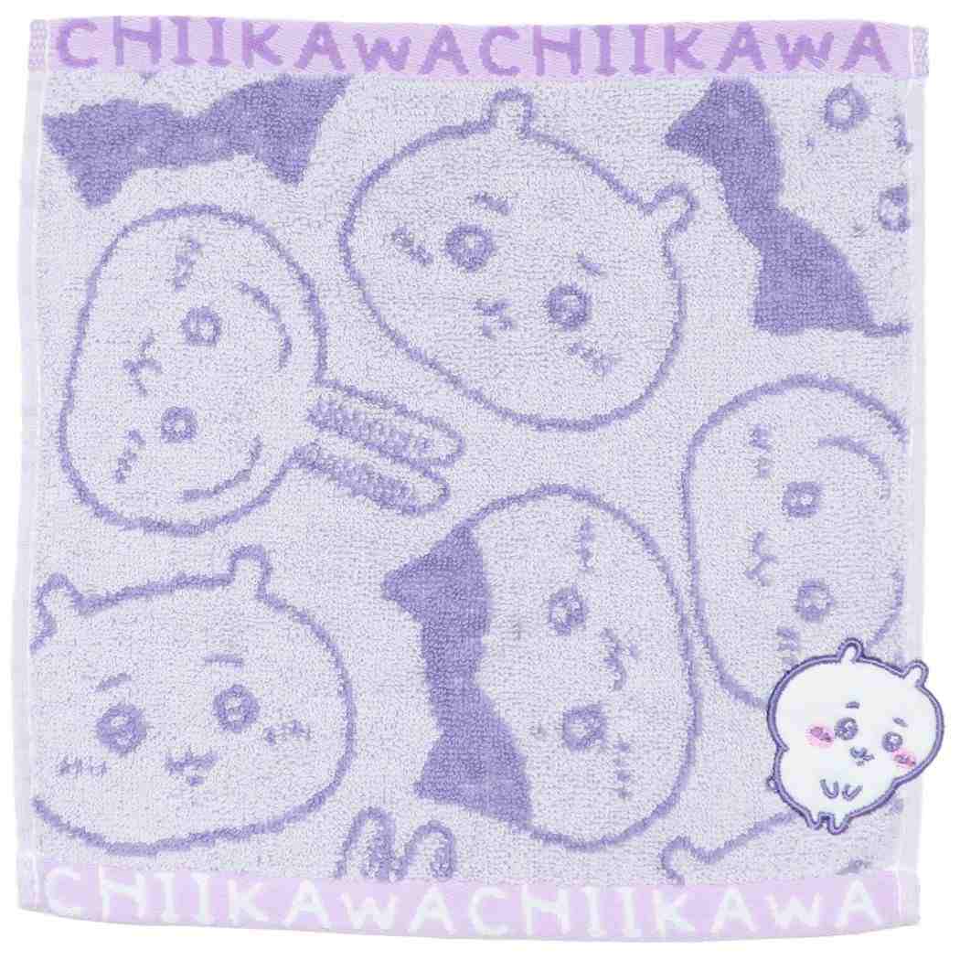 ★新品 ちいかわ・ハチワレ・ウサギ〈ミニハンカチ・ハンカチタオル・ジャガードハンカチ〉おじぎちいかわ No1 ナガノ拍卖