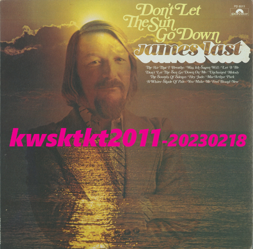 PD-6511★James Last Don't Let The Sun Go Down拍卖