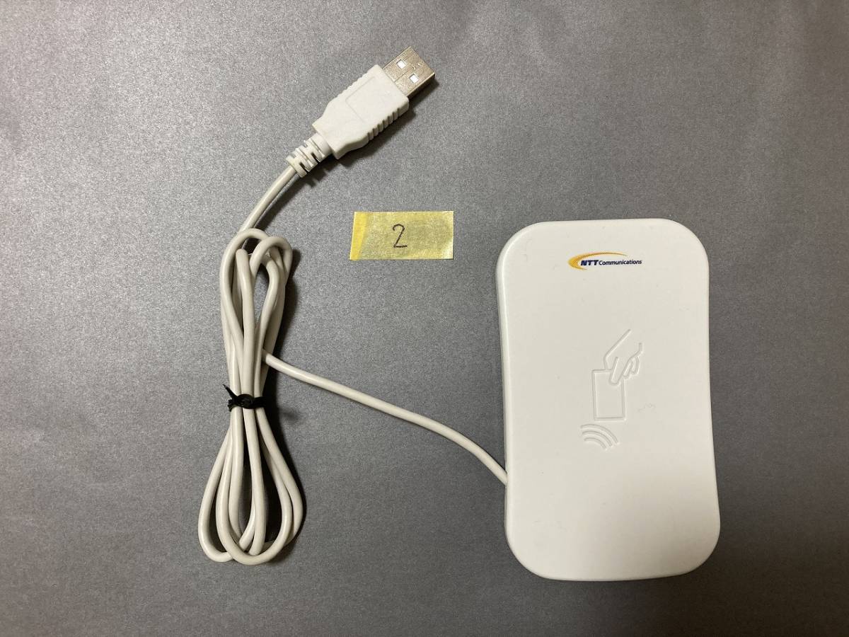 中古品 NTTコミュニケーションズ 非接触型 ICカードリーダーライター SCR331CL-NTTCom Windows Mac ②拍卖