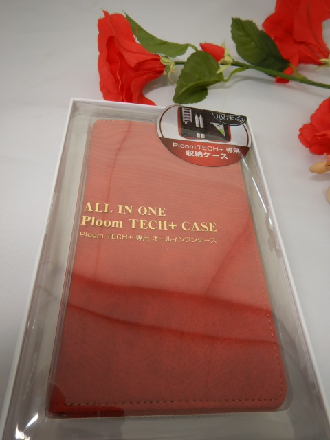 Ploom TECH+ 電子タバコ 収納ケース ★赤色 ★オールワンケース ★未使用 ★送料無料拍卖