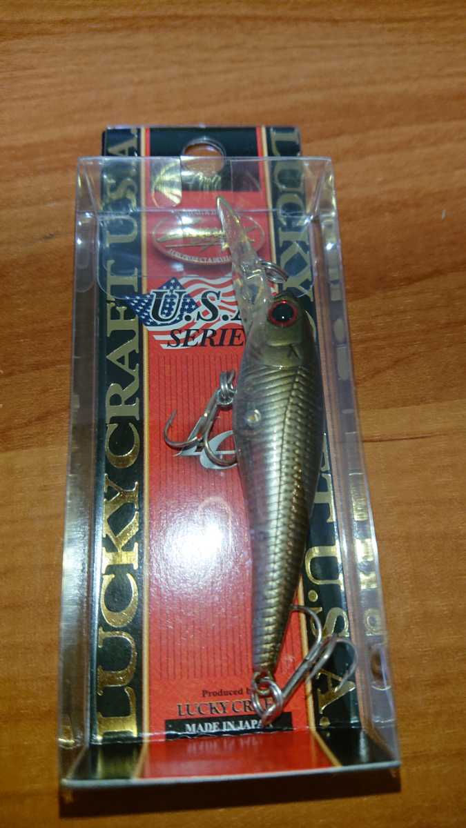 ラッキークラフト ベビーシャッド50F【新品未使用】スモークシャッド拍卖