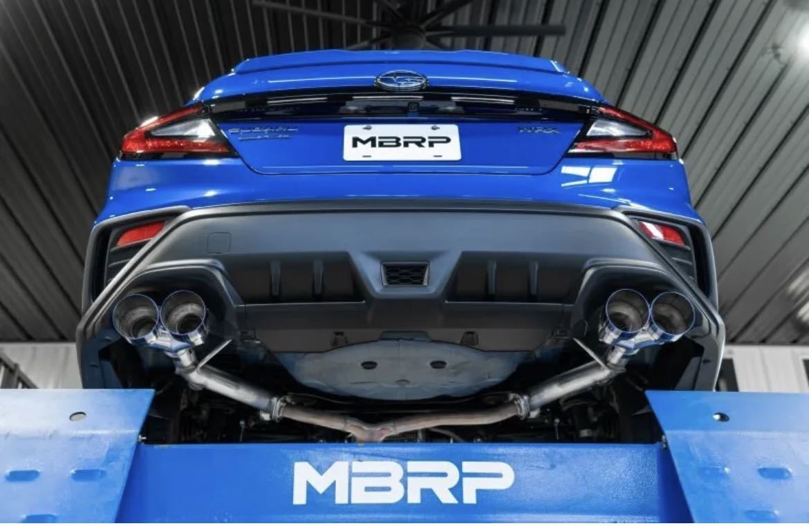★NEW MBRP ★ WRX VB sti S4 タイコレス スポーツ マフラー ストレート GT-H スポーツR カスタム エアロ パイプ チタン焼きカラー拍卖