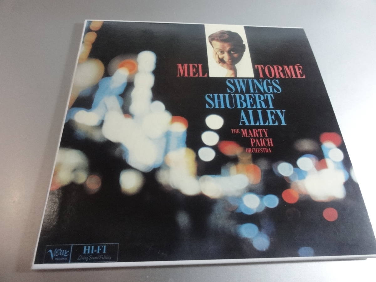 MEL TORME メル・トーメ SWINGS SHUBERT ALLEY THE MARTY PAICH 国内盤 紙ジャケ拍卖