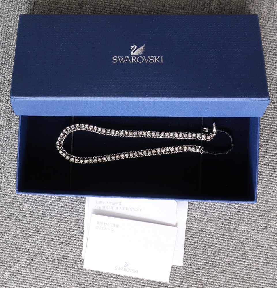 ■SWAROVSKI スワロフスキー ブレスレット チョーカー ネックレス拍卖