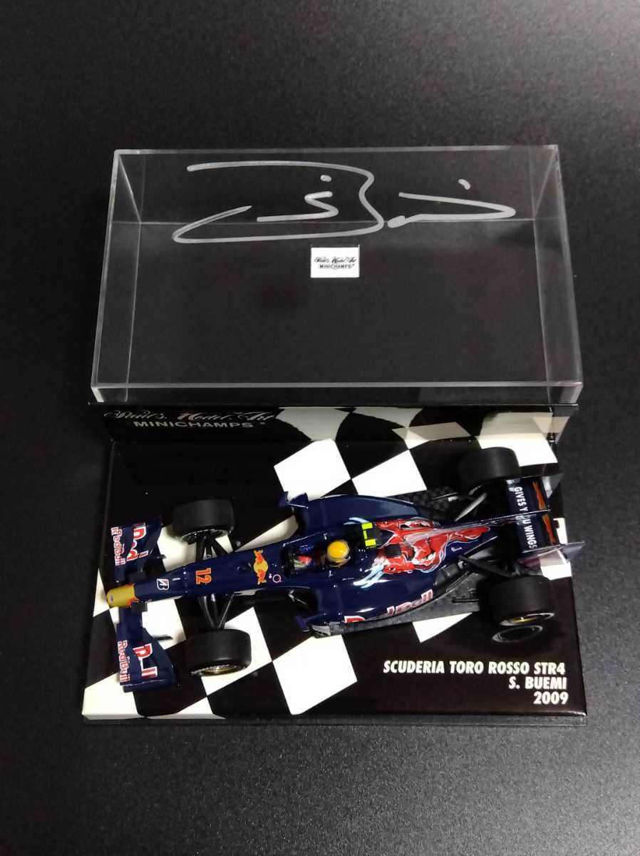 ミニチャンプス セバスチャン・ブエミ トロロッソ2009 直筆サイン入り 1/43 PMA 拍卖