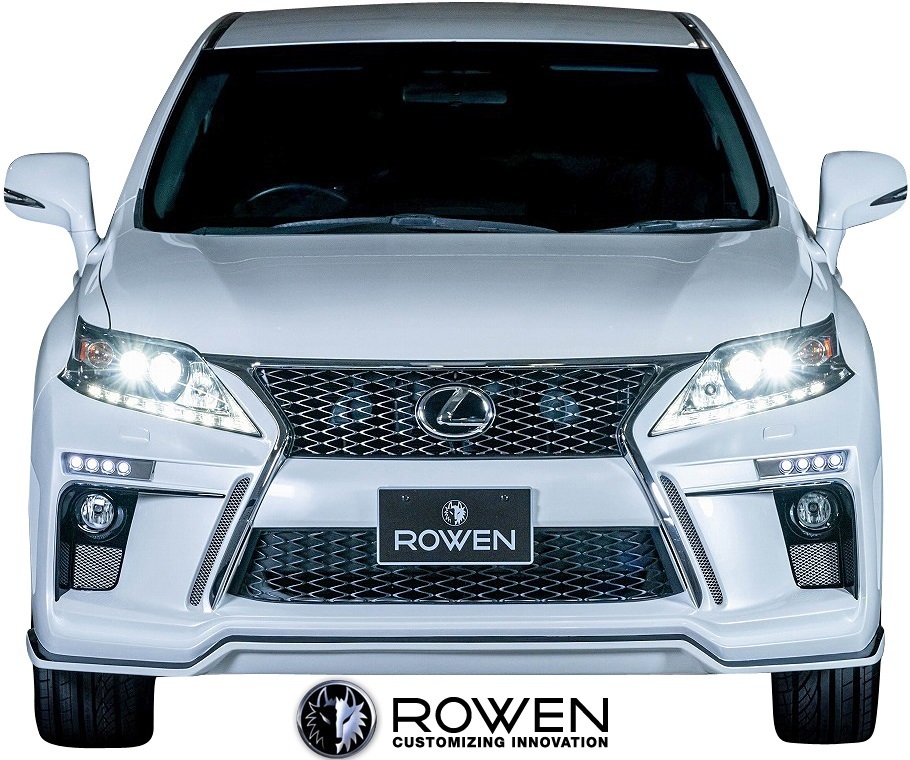 【M's】レクサス 10系 RX450h 後期 (2012.4-2015.9) ROWEN フロントバンパー / FRP ロエン ロウェン エアロ GYL10W 1L009A00拍卖