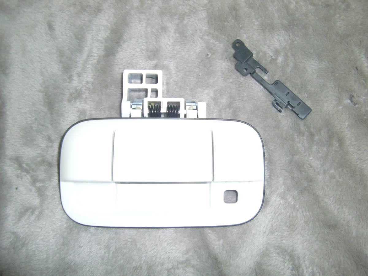 MH55S ワゴンR FX-LTD バックドア アウターハンドル ZVR パールホワイト 令和1年式新古車外し!!拍卖