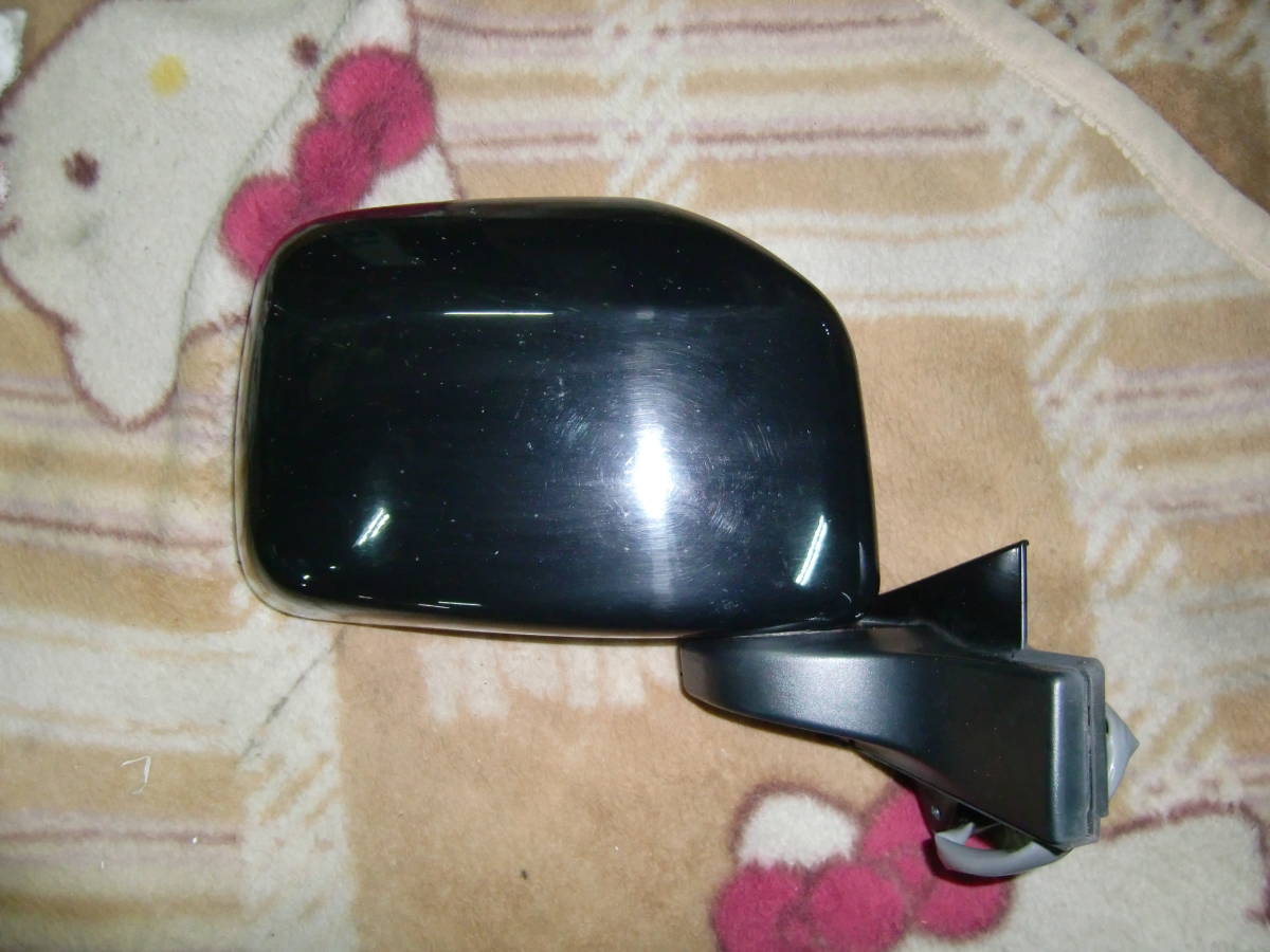 L150S L152S L160S ムーブ ムーヴカスタム ドアミラー 右 サイドミラー 運転席側  格納不良!!X05ブラック拍卖