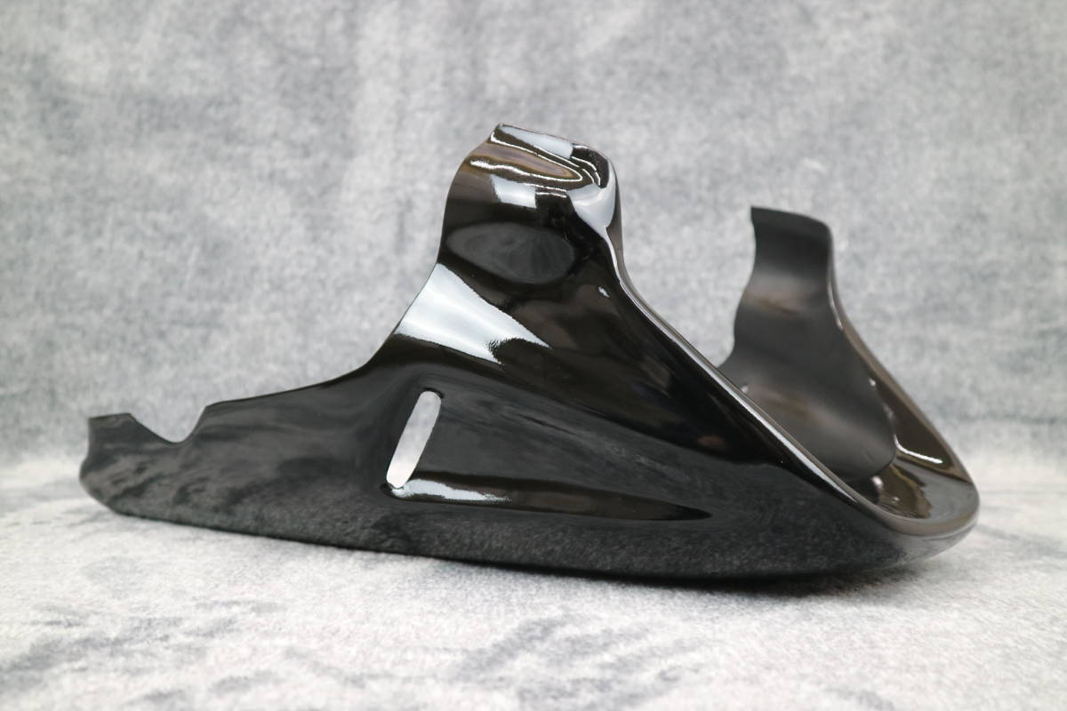 汎用 アンダーカウル A 黒 単品 /ブラック 塗装済み フロント 外装 ダクト アンダーカバー 250 XJR400 R1-Z RZ250R 550 600 MT XJR拍卖