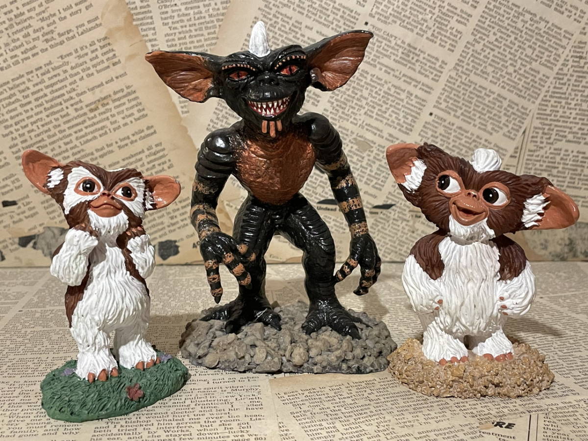 ☆グレムリン/スタチュー/3体セット/即決ビンテージ映画/ギズモ/Gremlins/Statue set(00s) Gizmo GR-023拍卖