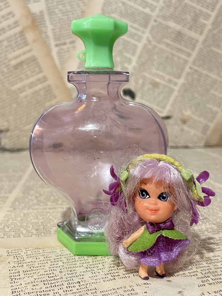 ☆1960年代/リッドルキッドル/コロン/即決ビンテージMATTEL/ドール/Liddle Kiddle/Kiddle Kologne(Violet) CD-040拍卖