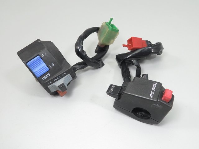 Dトラッカー/LX250E 純正 左右 ハンドルスイッチ 実動車外し 検 ノーマル カスタム KLX250 250SB A拍卖