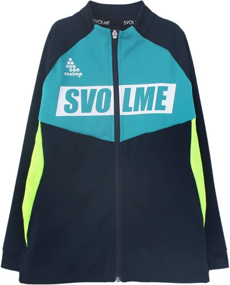 【KCM】Z-iro1-18-150★展示品★【SVOLME/スボルメ】ジュニア ジャージ上下セット 1211-86109 ネイビー サイズ150 サッカー拍卖