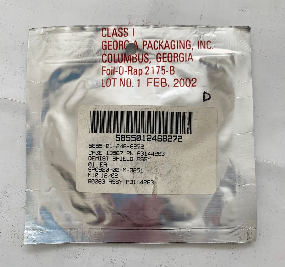 #2. AN/PVS-7 NVG用 Demist Shield Lens(結露防止用レンズ ). 特殊部隊SEAL空挺部隊RE-PACKAGE3拍卖