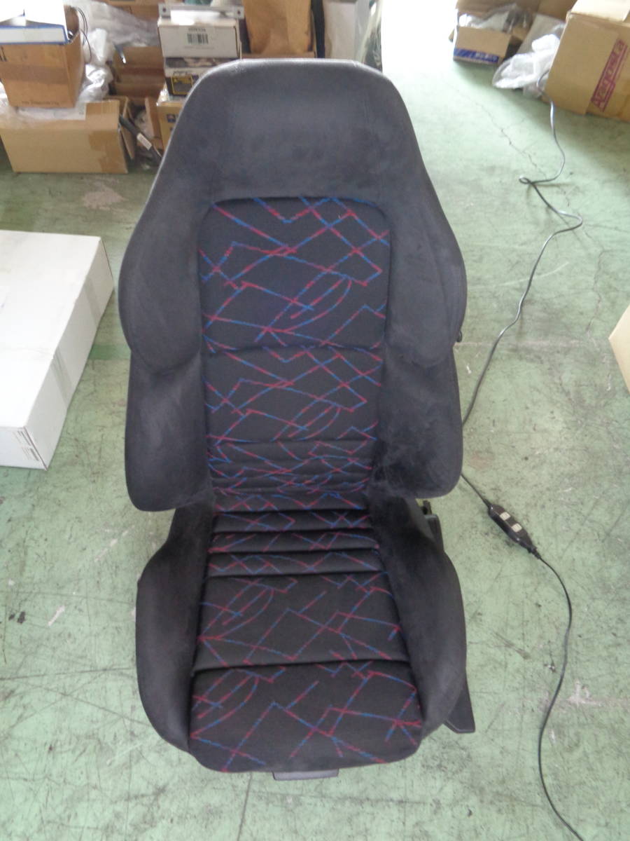 BMW E36 M3 クーペ 純正 フロント シート 運転席 左 アルカンターラ 電動 美品拍卖