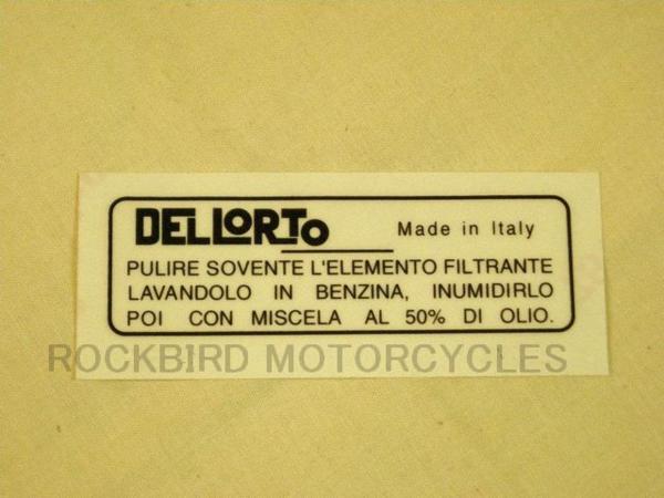 送料クリックポストOK デロルト / Dellorto ステッカー クラシックカー アルファロメオ ロータスヨーロッパ ファイット拍卖
