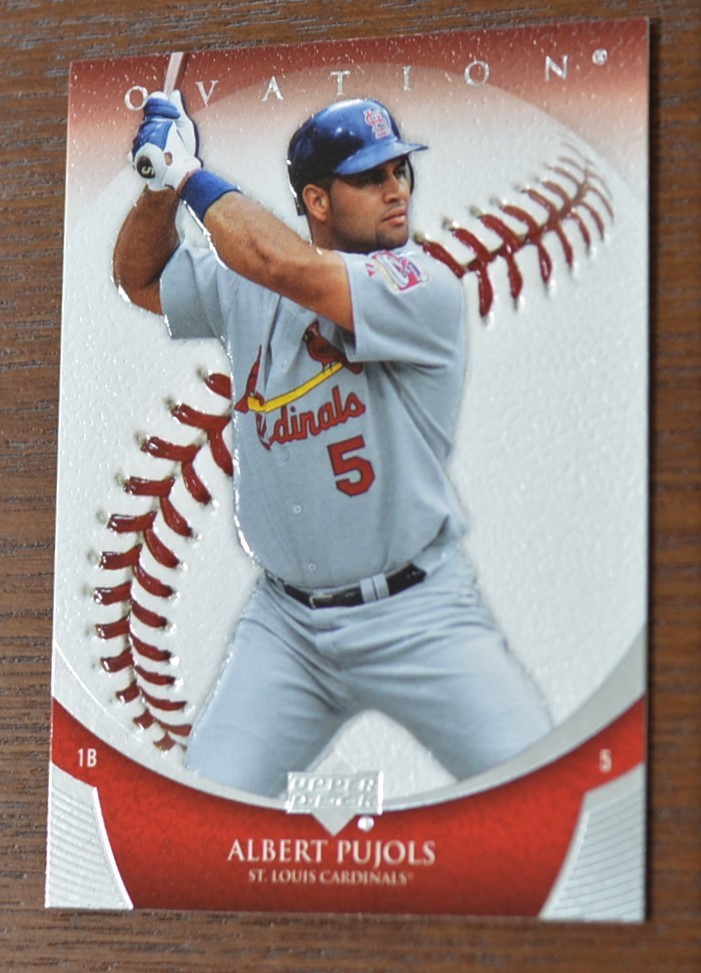 2006年 ALBERT PUJOLS Cardinals プロ野球 トレーディングカード UPPER DECK 美品拍卖