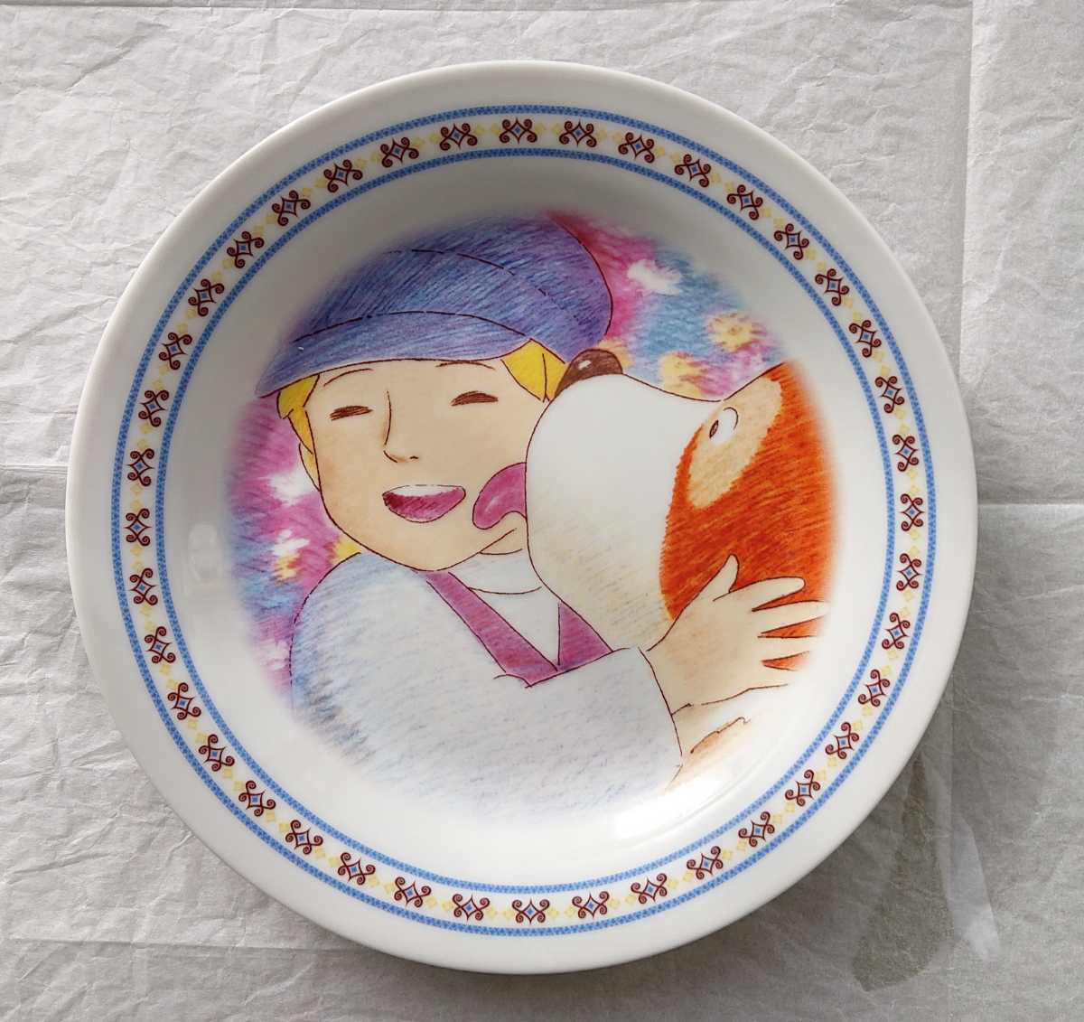 ★レア 非売品 新品 フランダースの犬 絵皿 春 セブンイレブン キャンペーン品 お皿 陶器 世界名作劇場拍卖