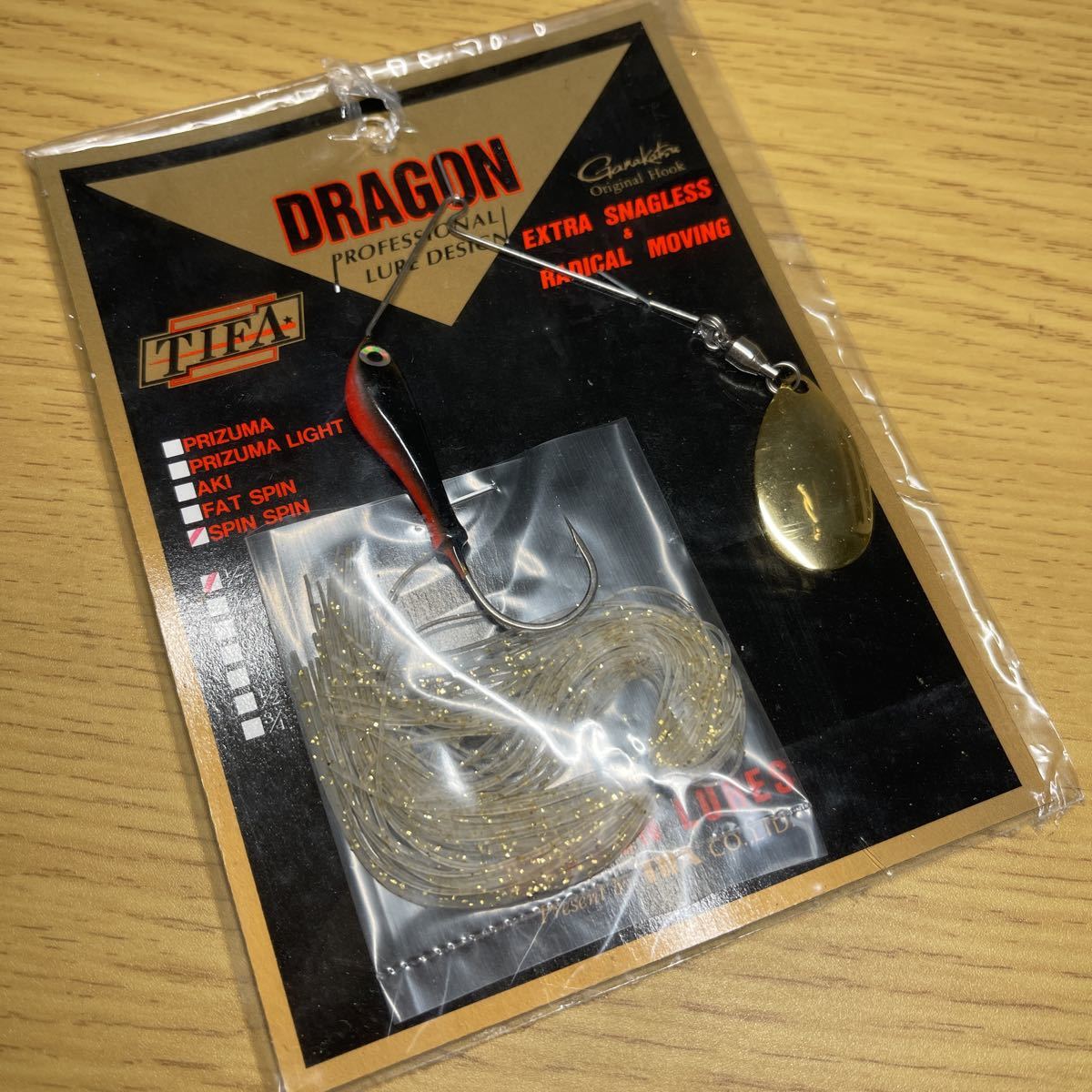 【新品未使用】ドラゴンルアーズ スピナーベイト スピンスピン 1/7oz (ID05410)拍卖