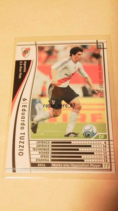 ☆WCCF2007-2008☆07-08☆022☆白☆エドゥアルド・トゥッシオ☆リーベル・プレート☆Eduardo Tuzzio☆C.A. River Plate☆拍卖