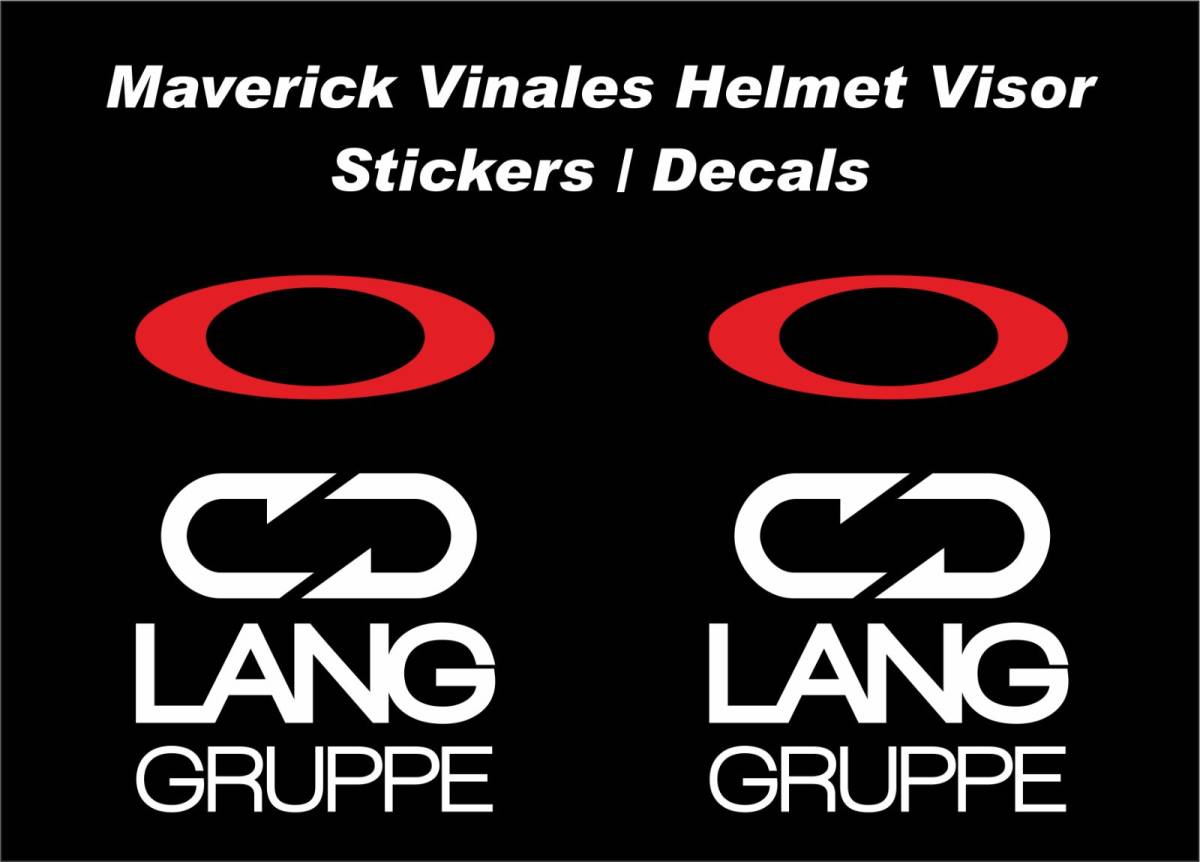 送料無料 IMaverick Vinales Decal Sticker マーベリックビニャーレス ヘルメット ステッカー シール デカール拍卖