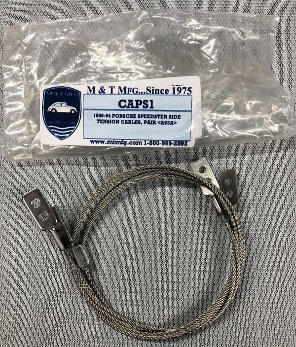 ポルシェ スピードスター 純正パーツ サイドテンションケーブル 1986‐94 356 911 カレラ 996 997 991 992 718 ボクスター 930 964 993拍卖