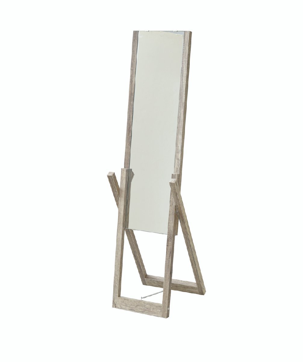 Old wood グリーンインテリア スタンドミラー ナチュラル拍卖