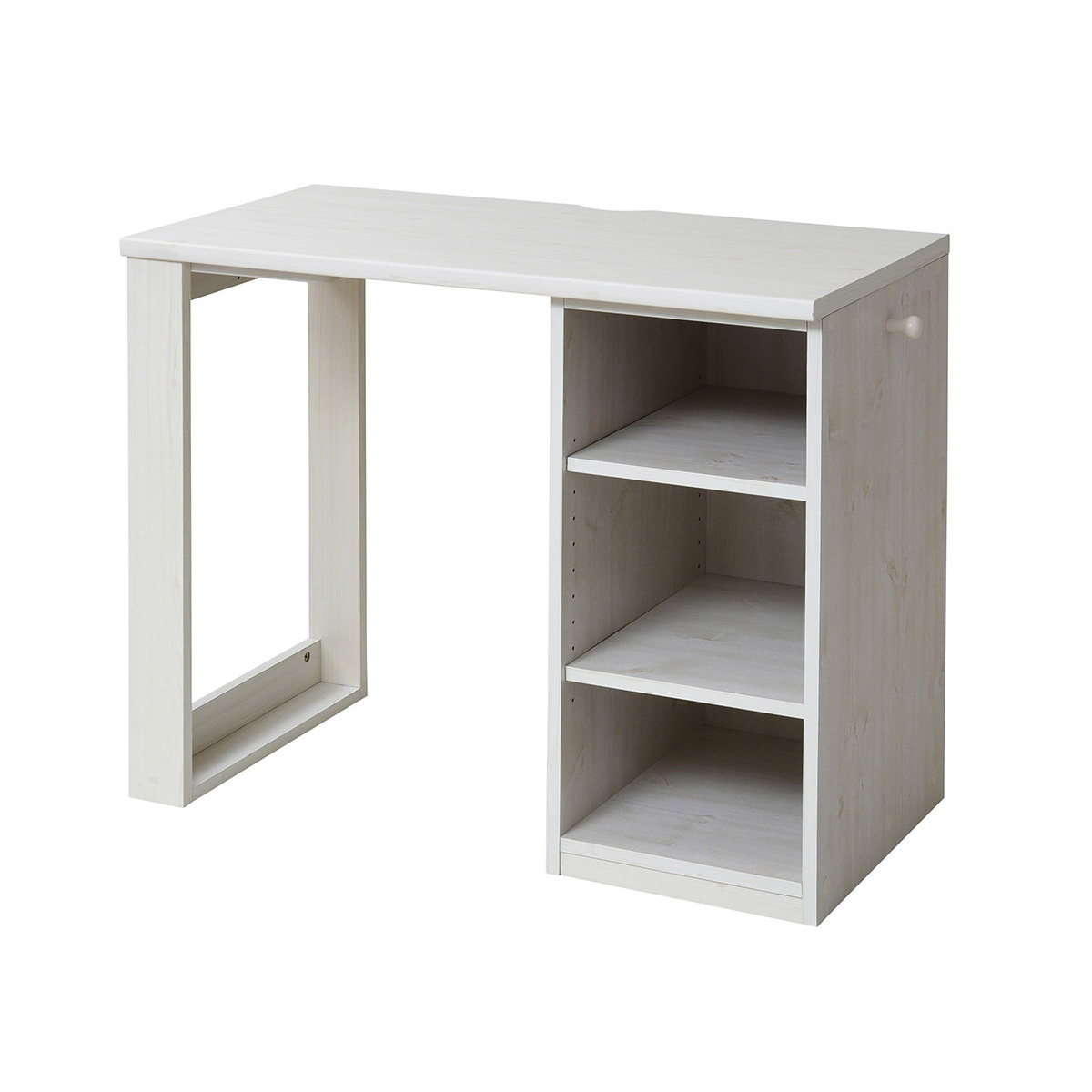 Wits ウィッツ コンパクト ツインデスク ラック ホワイト拍卖