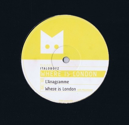 US盤 12inch Italoboyz / Where Is London MSHIP021拍卖