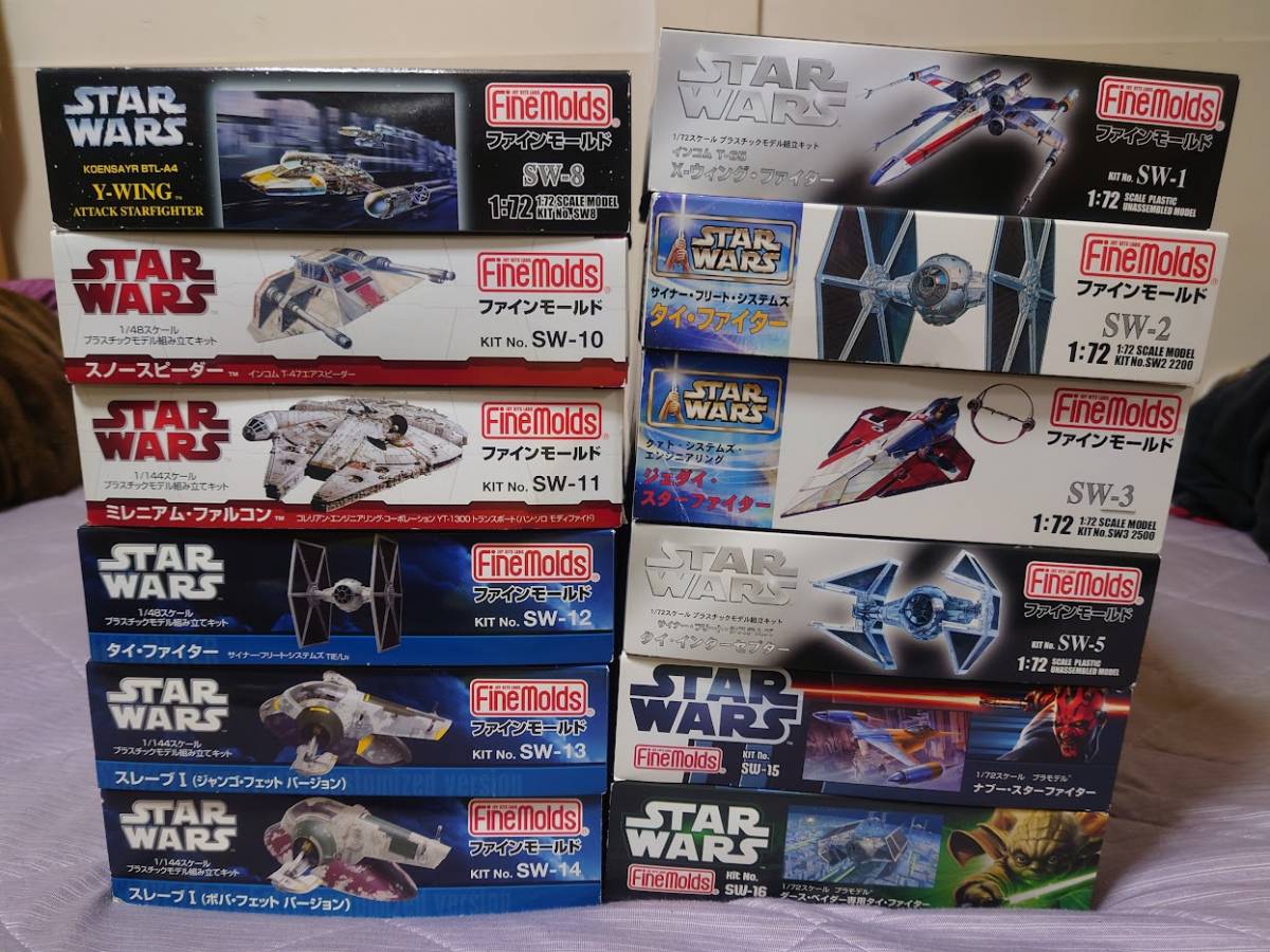 ファインモールド STAR WARS 12種 未組立拍卖