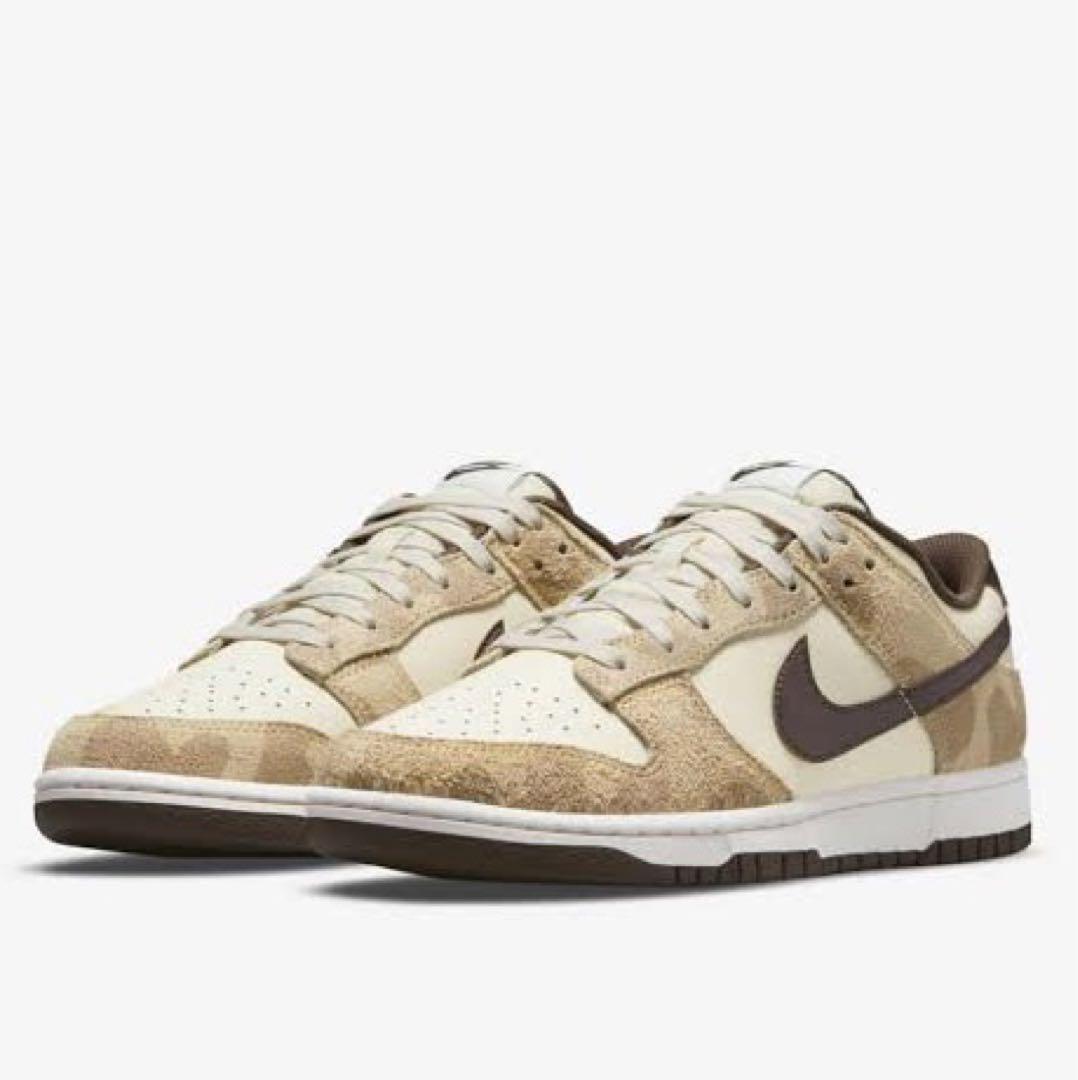 NIKE DUNK LOW RETRO PRM ANIMAL PACK GIRAFFE 28.5cm ナイキ ダンク レトロ アニマル パック ジラフ チーター Cheetah US10.5拍卖