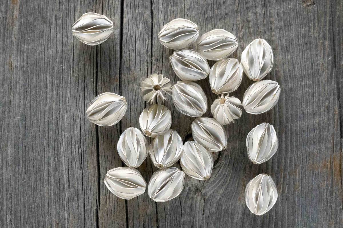 *karen silver beads NO24拍卖