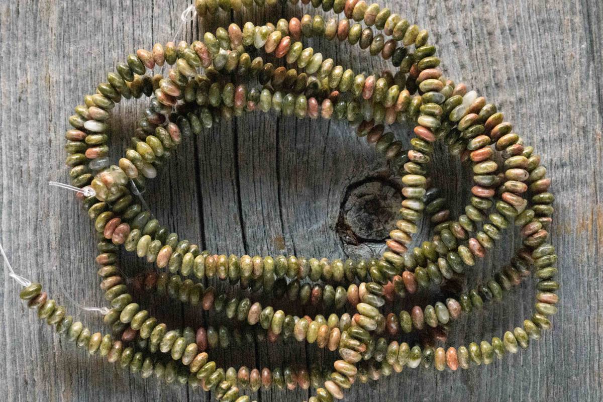 *Unakite button type拍卖