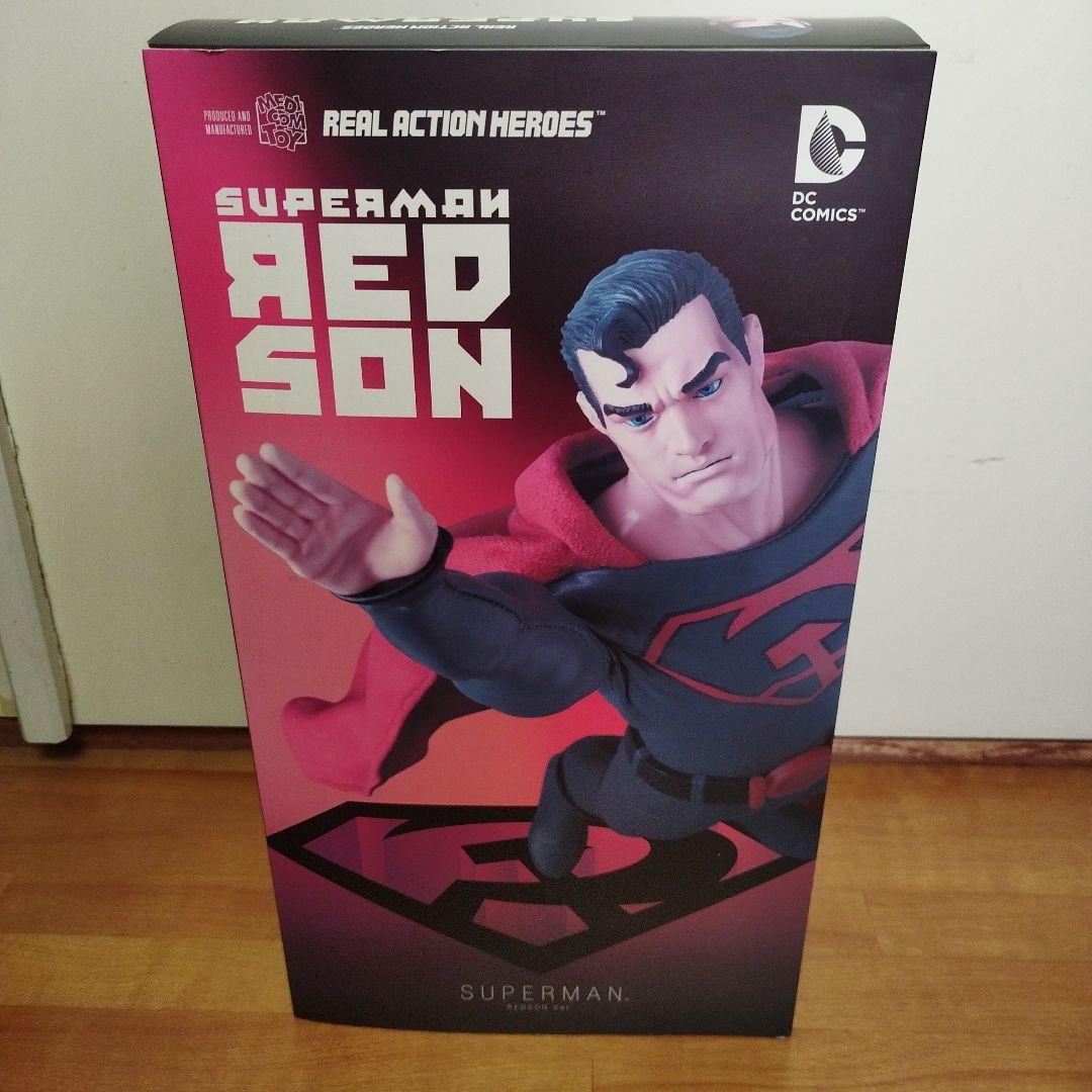 新品 リアルアクションヒーローズ No.715 RAH スーパーマン(REDSON Ver.) RAH SUPERMAN拍卖
