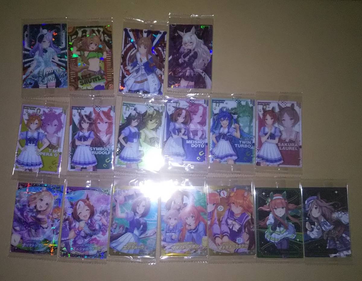 ウマ娘 プリティーダービー ツインウエハース 第4R カード 17種 未開封拍卖