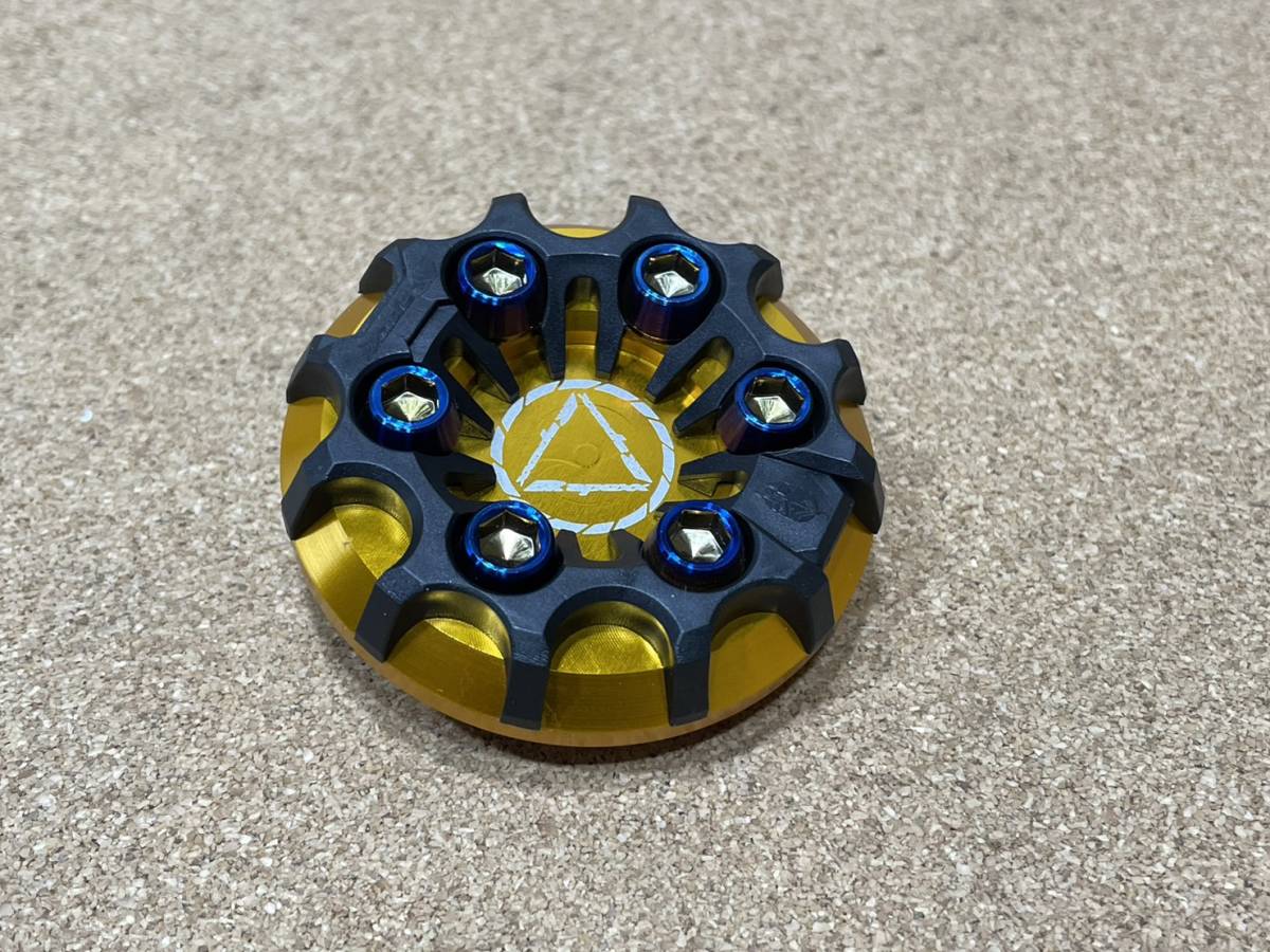 APEXX CNCフューエルキャップ ゴールド 台湾仕様シグナスX/ マジェスティS等拍卖