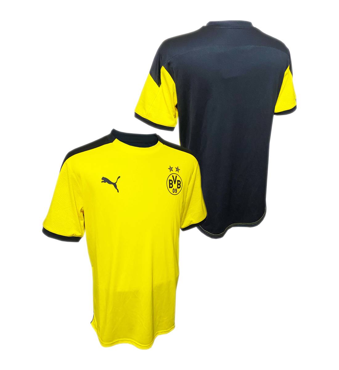 ■新古品・未使用・タグ付き■プーマ■ボルシア・ドルトムント 20/21 トレーニングシャツ(イエロー)■半袖■インポートLサイズ拍卖